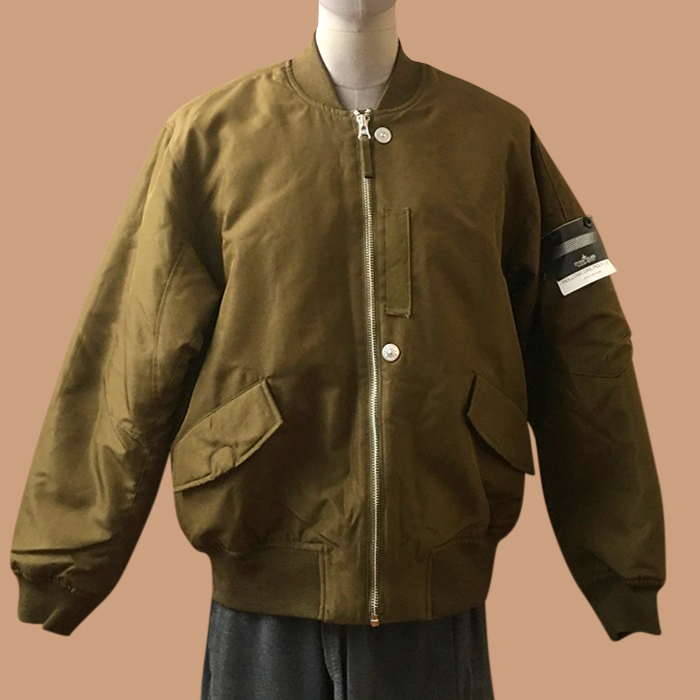 ストーンアイランド メンズ ブラウン ダウン ジャケット - Brown - sto0522x