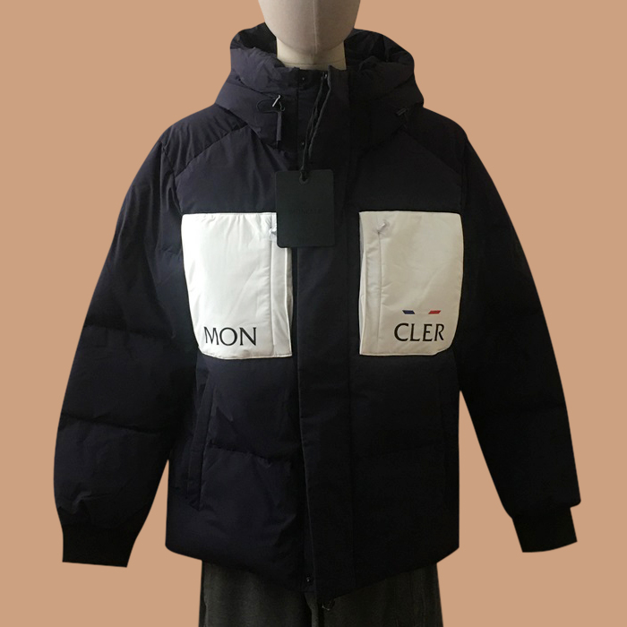 モンクレール メンズ モダン ブラック パディング - Padding - Moc02507x