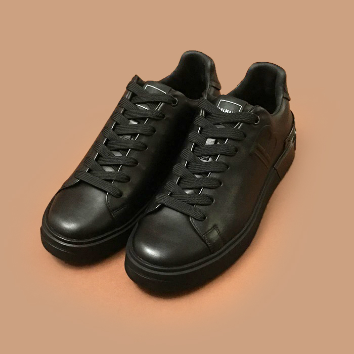 バルマン メンズ トレンディ ブラック スニーカー - Balmain 