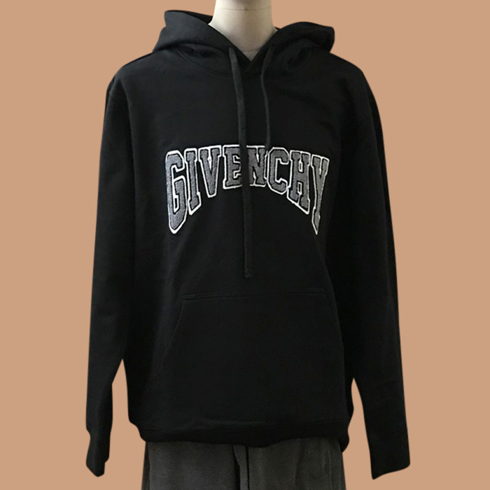 ジバンシィ メンズ ユニーク ブラック フーディーTシャツ - Givenchy  - giv0872x