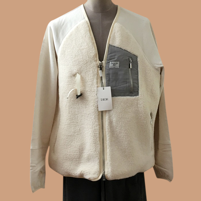 ディオール メンズ カジュアル アイボリー ジャケット -  Ivory - dio02204x