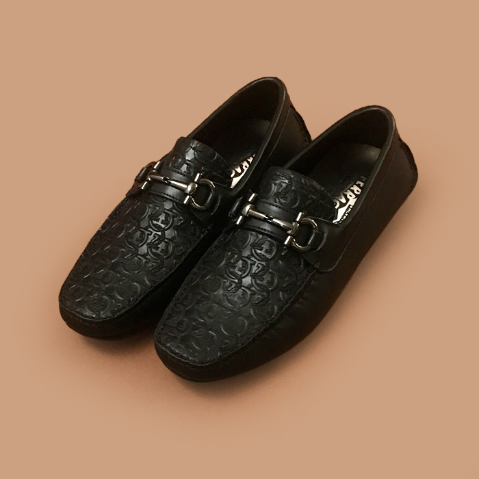   - フェラガモメンズレザーオックスフォードブラック