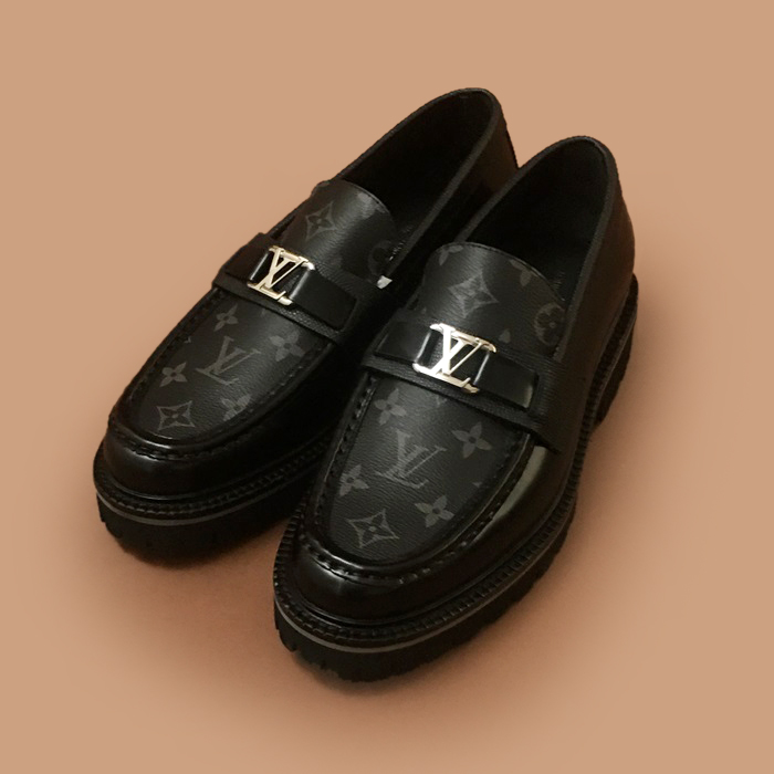 ルイヴィトン メンズ ヒドゥン ブラックローファー -  Loafer