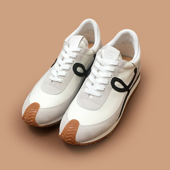 Loevve   - ロエベレディースレザースニーカーLOES0029,ホワイト
