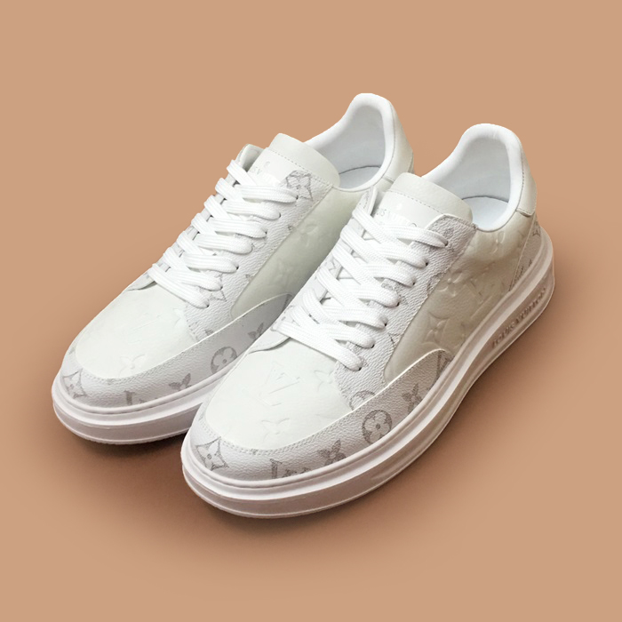 ルイヴィトン メンズ ホワイト スニーカー -  White 