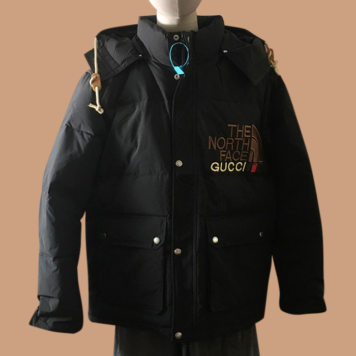 - グッチユニセックス LOGO カジュアル ダックダウン リバーシブル パディング Guc04460x Size(s - 2xl) ブラック