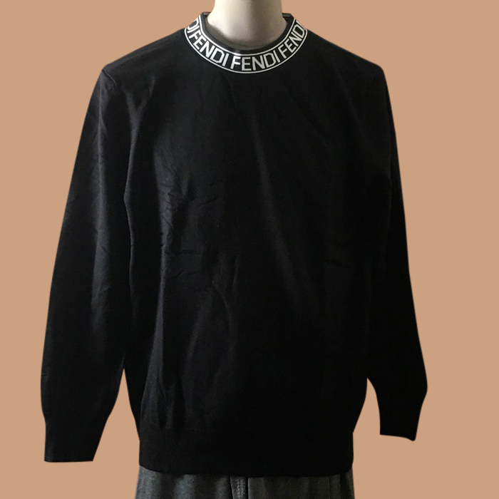 フェンディ メンズ トレンディ ブラック ニット -  - fen01302x