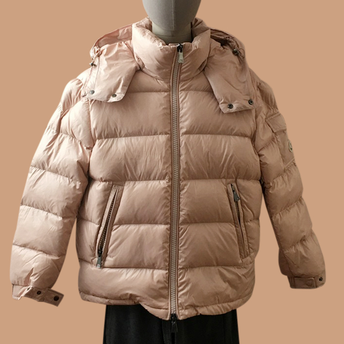 モンクレール レディース グースダウン ピンク パディング -  Pink Padding - Mo10x