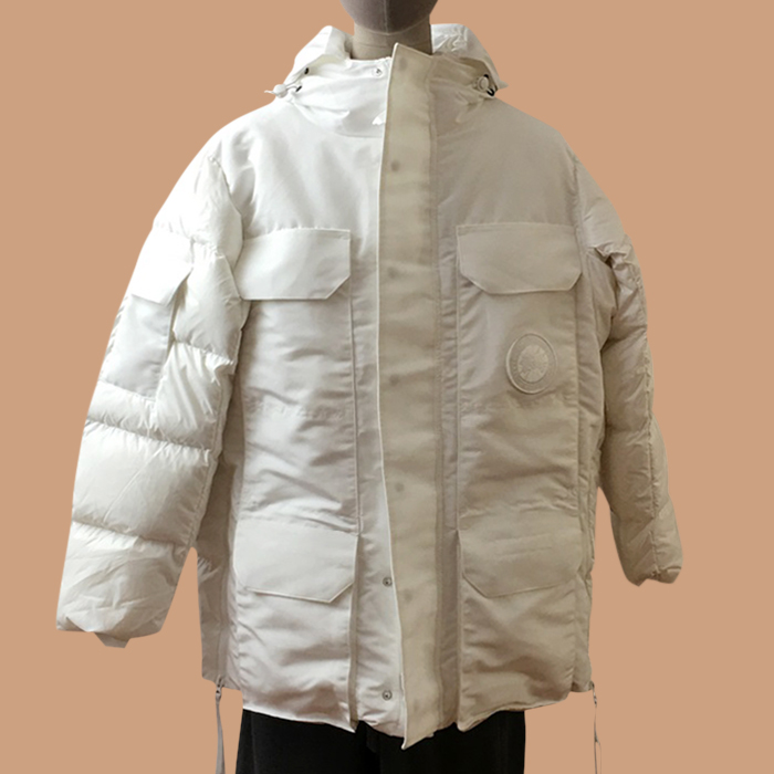 カナダグース ユニセックス ホワイト ダックダウン ジャケット - Canada gooseWhite - can405x