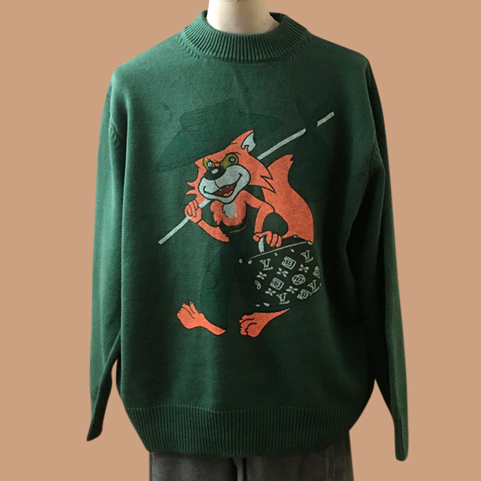 ルイヴィトン メンズ グリーン クルーネック ニット -  Green  - lv002x