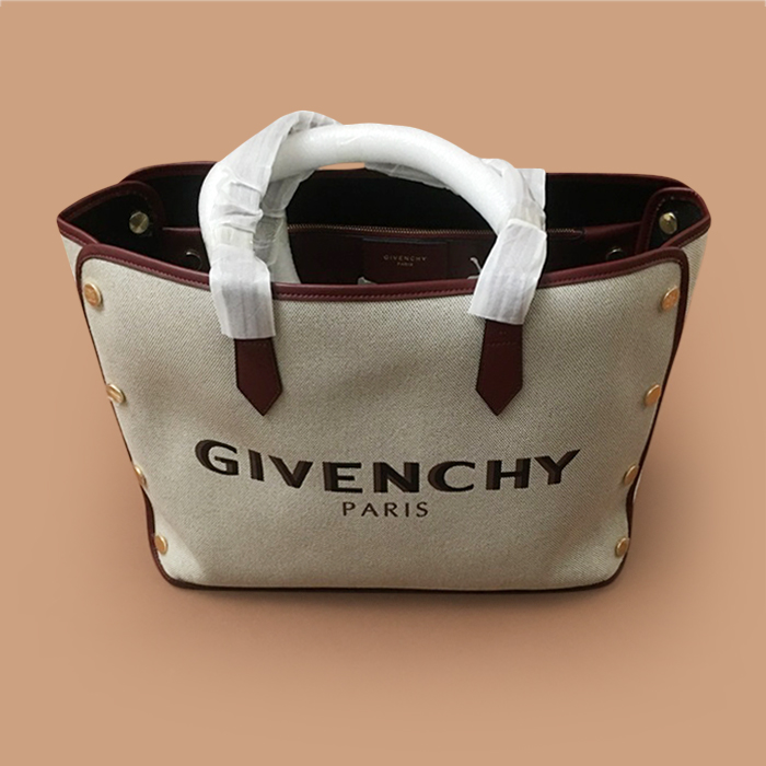 GivenchyCanvas   ,43cm - ジバンシィキャンバス レディース トート ショッパーバッグ GVB0327,43cm,ベージュ