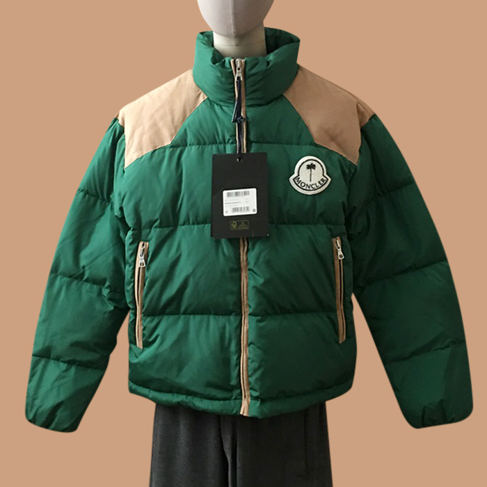 モンクレール ユニセックス ダックダウン グリーン パディング -Green Padding - Moc02574x