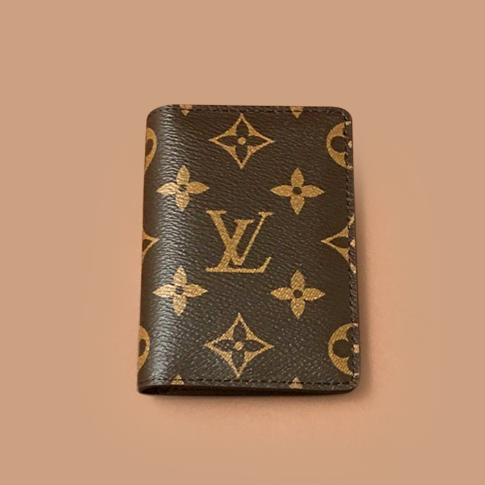   ,11cm- ルイヴィトンメンズレザー二つ折り財布,11cm,ブラウン