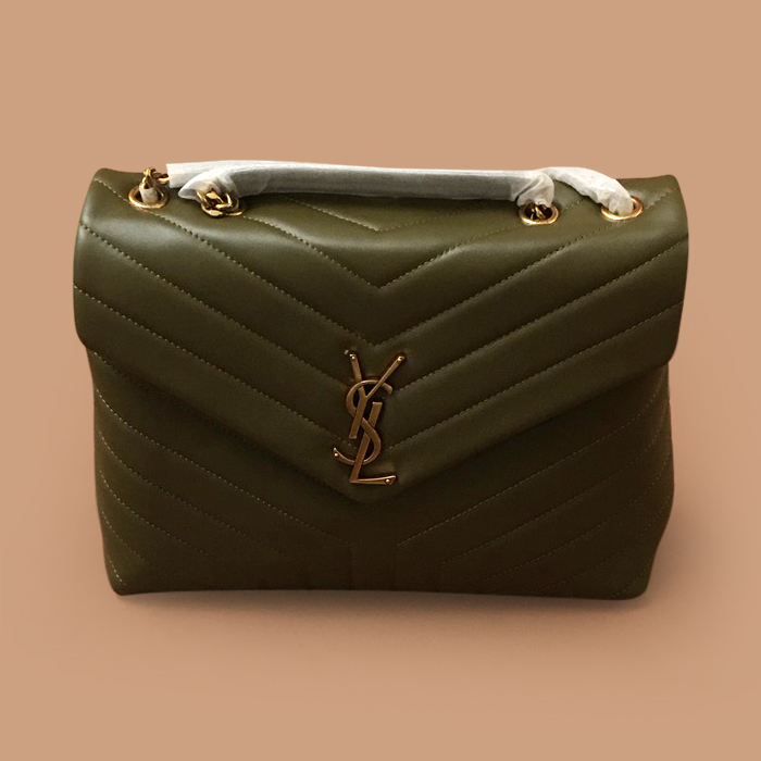 サンローラン レディース グリーン ショルダーバッグ -  Green