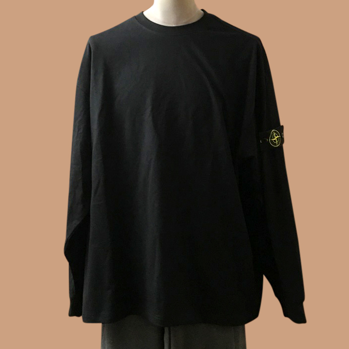 ストーンアイランド メンズ モダン ブラック スウェット - 