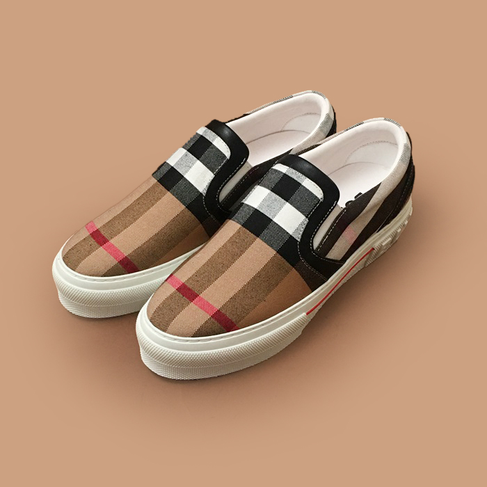 バーバリー メンズ ヴィンテージ キャメルローファー - Camel- bur04445x