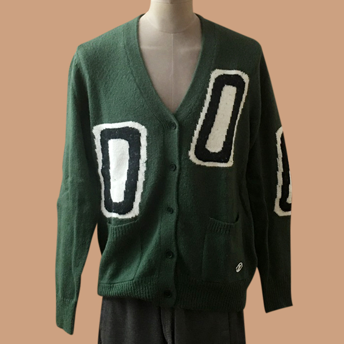 ルイヴィトン ユニセックス グリーン カーディガン -Green  - lou05186x