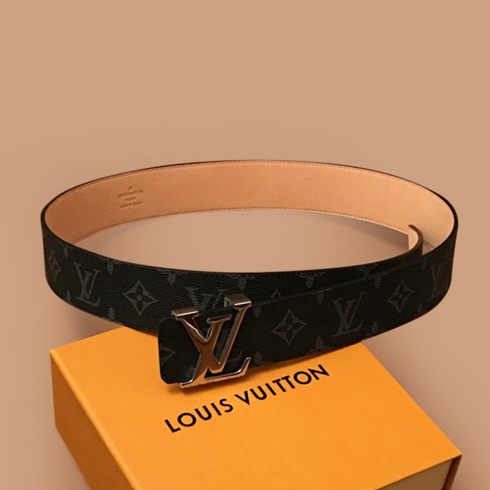   Belt,3.5cm- ルイヴィトンメンズレザーベルト,3.5cm,ブラック