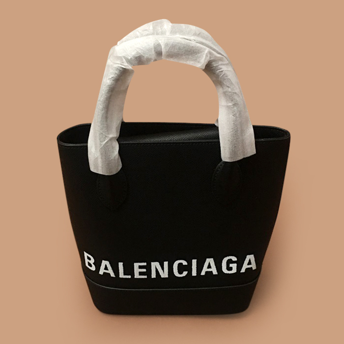 バレンシアガ レディース ブラック バケットバッグ -   Bag