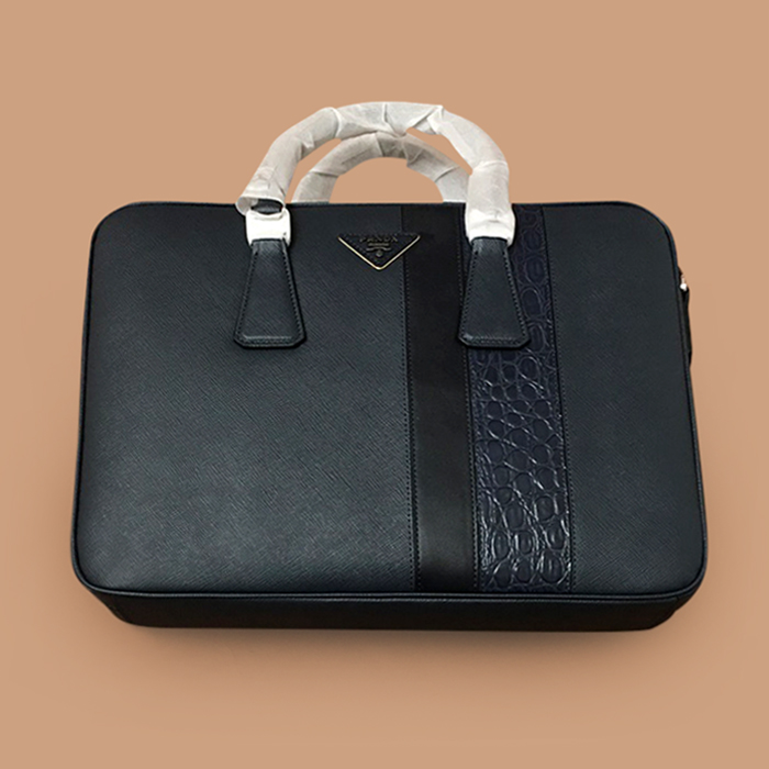 2019 36CM - プラダメンズ ブリーフケース 2VE011-2 ,36CM,ブラック