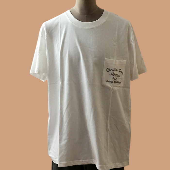 シャネルユニセックス クルーネック ホワイト 半袖Tシャツ - ChanelWhite 