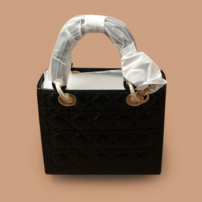 ディオール レディース ブラック レディバッグ -   Lady Bag