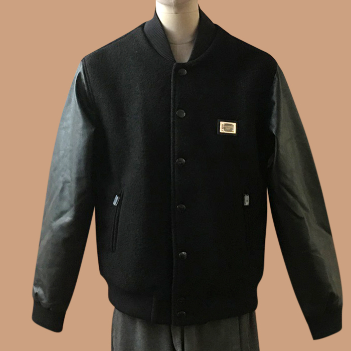 ディーアンドジー メンズ ブラック ジャケット -  s