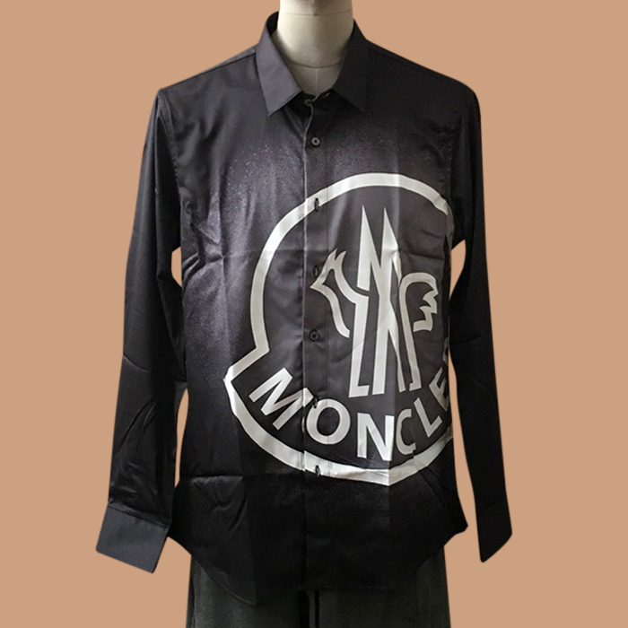 Slim Fit - モンクレール メンズ  スリムフィット コットン シャツ Moc0474x