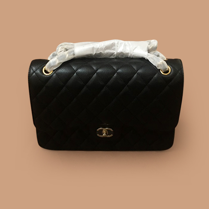 シャネルレディース ブラック ショルダーバッグ - 