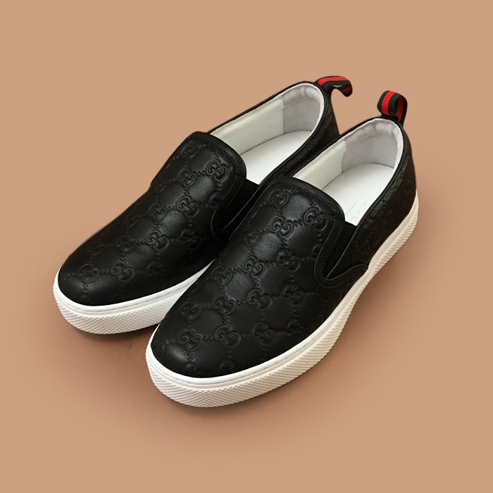 グッチ メンズ モダン ブラックローファー -- guc05006x