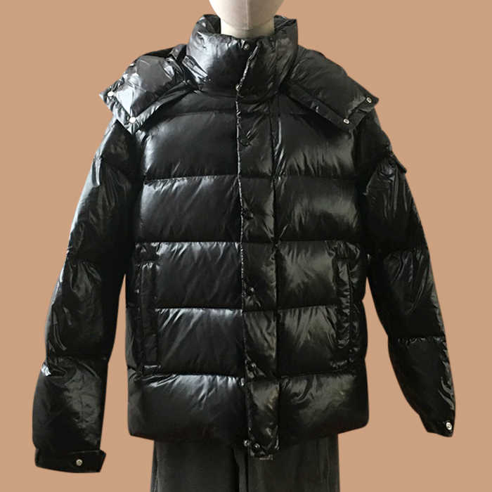 モンクレール メンズ ダックダウン ブラック パディング - Padding - mo53x