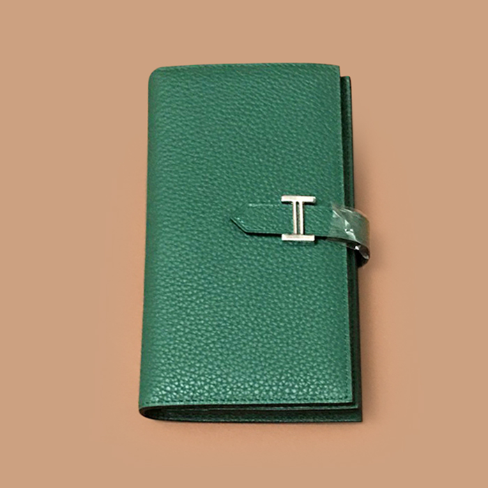  Epsom  - エルメスレディース エプソンレザー長財布 HERW0019,グリーン