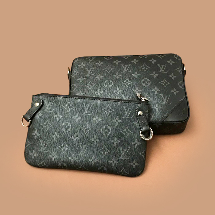 ,25cm - ルイヴィトンメンズ メッセンジャー ショルダーバッグ M45320,LOUB2220,25cm,ブラックグレー