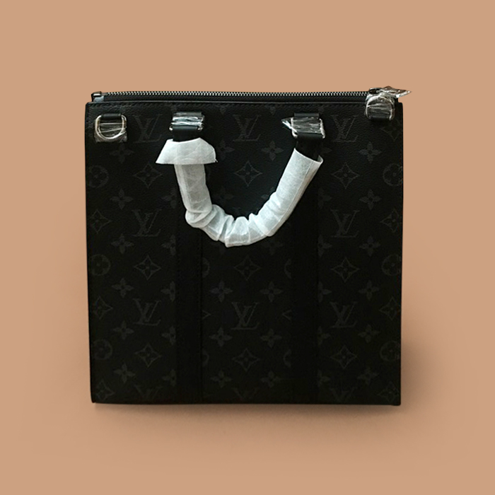 ルイヴィトン メンズ ブラック トートバッグ -  SAC PLAT