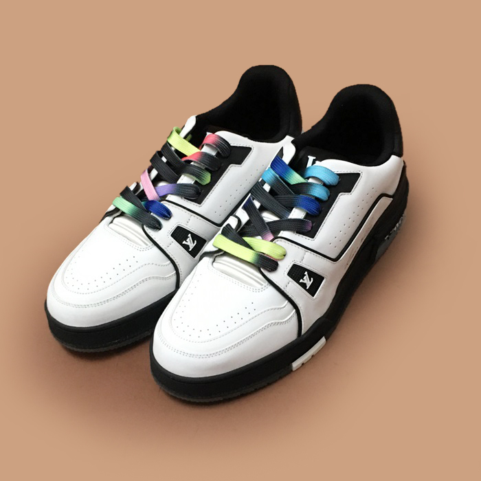 ルイヴィトン メンズ トレンディ レッド スニーカー - Red  - lou05171x