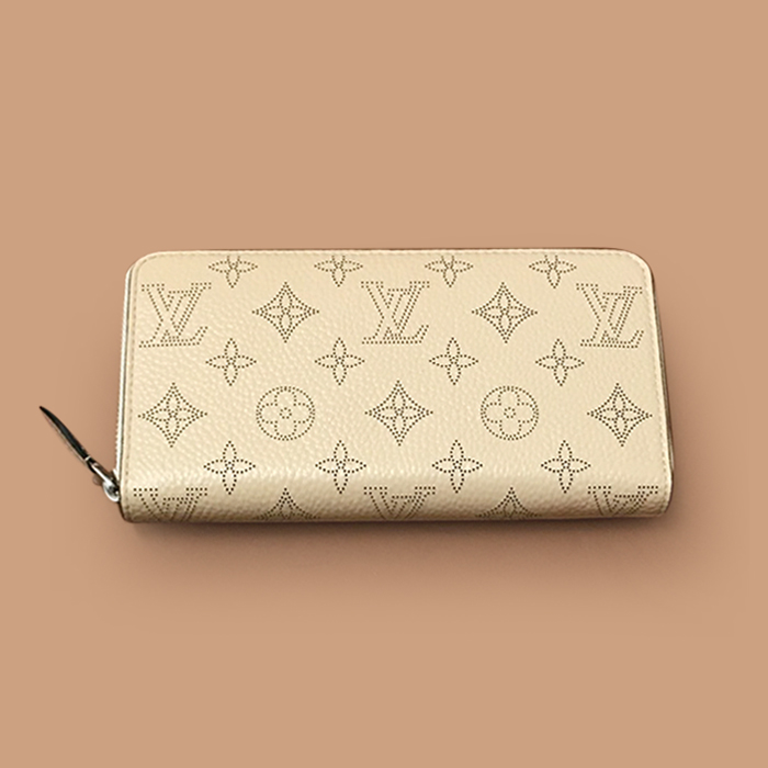 Zip ,M58428 - ルイヴィトンジッパー 長財布 LOUW0457.Size(19CM).ホワイト