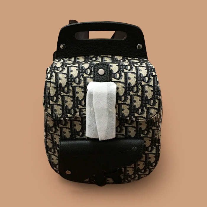 ディオール メンズ オブリーク ブラック バックパック -   - di102x