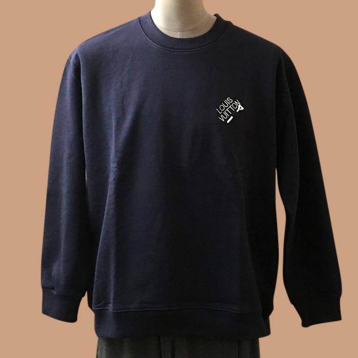 ルイヴィトン メンズ モダン ネイビー スウェット -   - lv197x