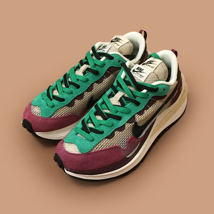 ナイキ x サカイユニセックス ランニングシューズ NIKS0328.Size,ワイン