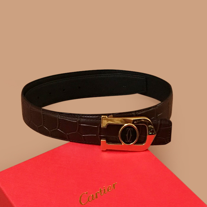   - カルティエ メンズレザーベルト CARBT0004.ブラック()