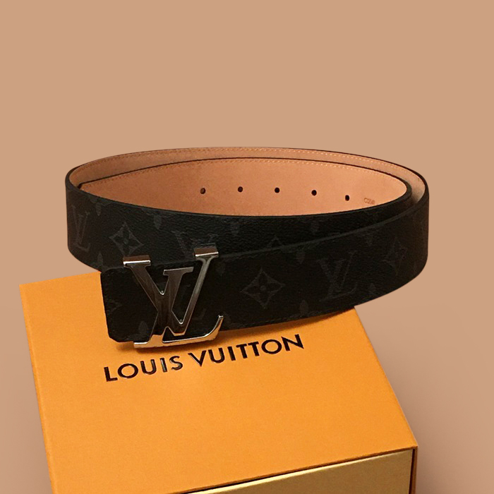   Belt,3.5cm- ルイヴィトンメンズレザーベルト,3.5cm,ブラック