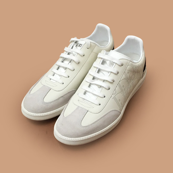 ディオール メンズ ホワイト スニーカー -  White 