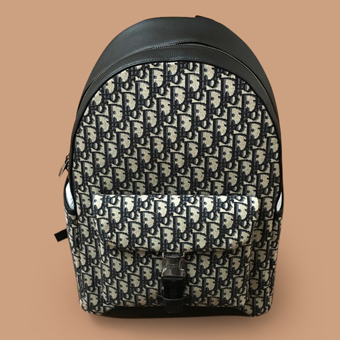 ディオール メンズ オブリーク ネイビー バックパック -   - di170x