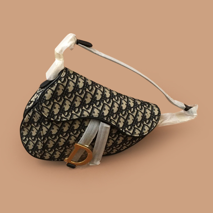 ディオール レディース オブリーク ネイビー クロスバッグ -  NavyBag