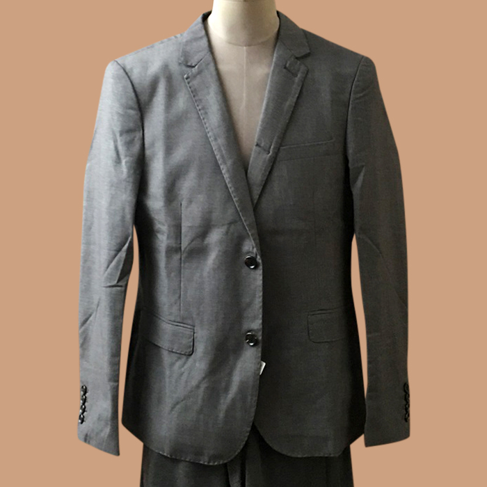  Gray - トムブラウンメンズ カジュアル コットン スーツ ジャケット Size グレー