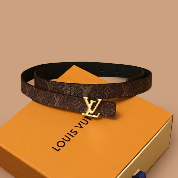 ルイヴィトン メンズ シグネチャー ブラウン ベルト -  Browen Belts