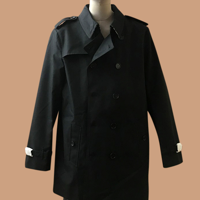  Cashmere  - バーバリーメンズ ヴィンテージ カシミア コート Size(m - 3xl) ブラック