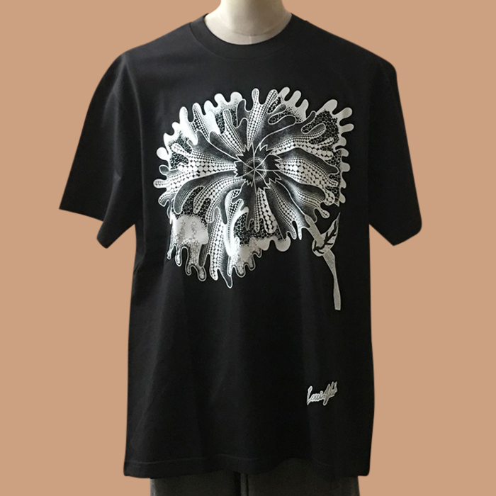 ルイヴィトン メンズ ブラック クルーネック 半袖Tシャツ -  Short sleeved 