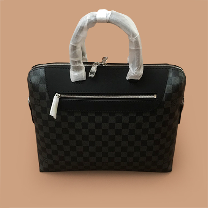   Satchel36.5cm - ルイヴィトンメンズレザーブリーフケース,36cm.ブラック