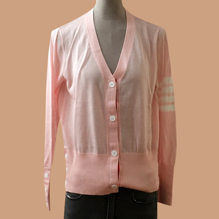  Strap   Pink - トムブラウンレディース ストラップ Vネック カーディガン  Size(Free) ピンク
